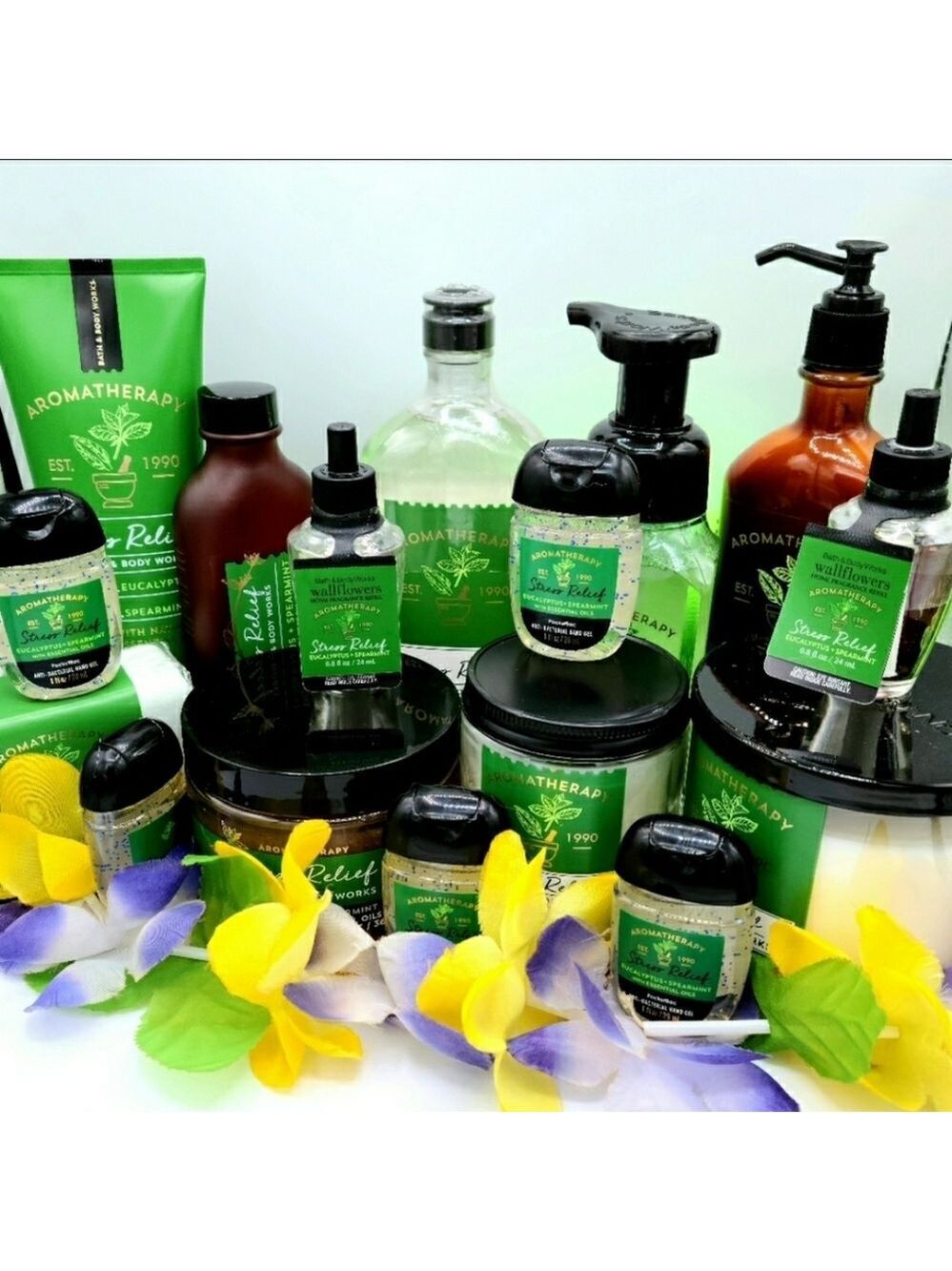 Bath and Body Works Aromatherapy Stress Relief Bundle